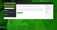 Desktop Screenshot of infinitebucket.com